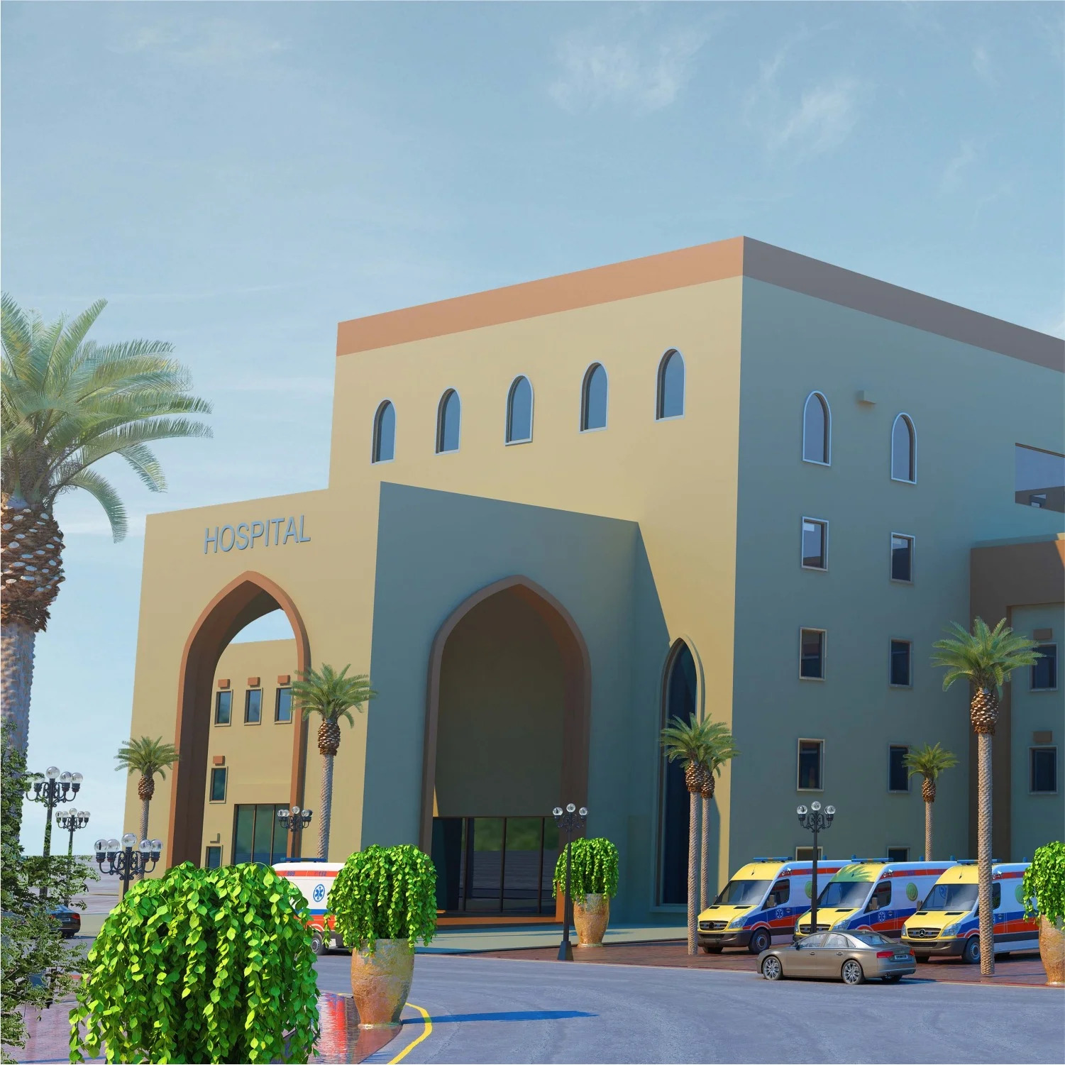 Zaamin City Lahore - Hospital